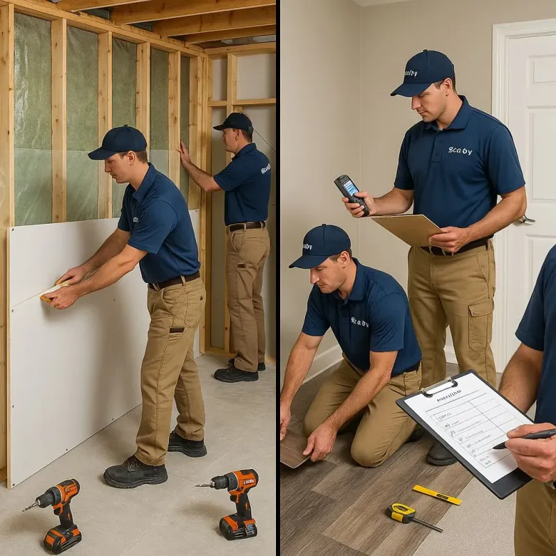 Repairs and Reconstruction process in Stanwood, WA
