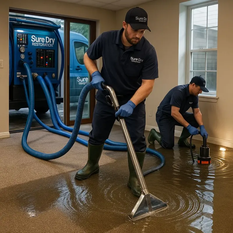 Water Extraction and Removal process in Stanwood, WA